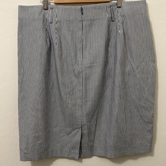 Lane Bryant Womens Striped Pencil Skirt - Picture 5 of 8